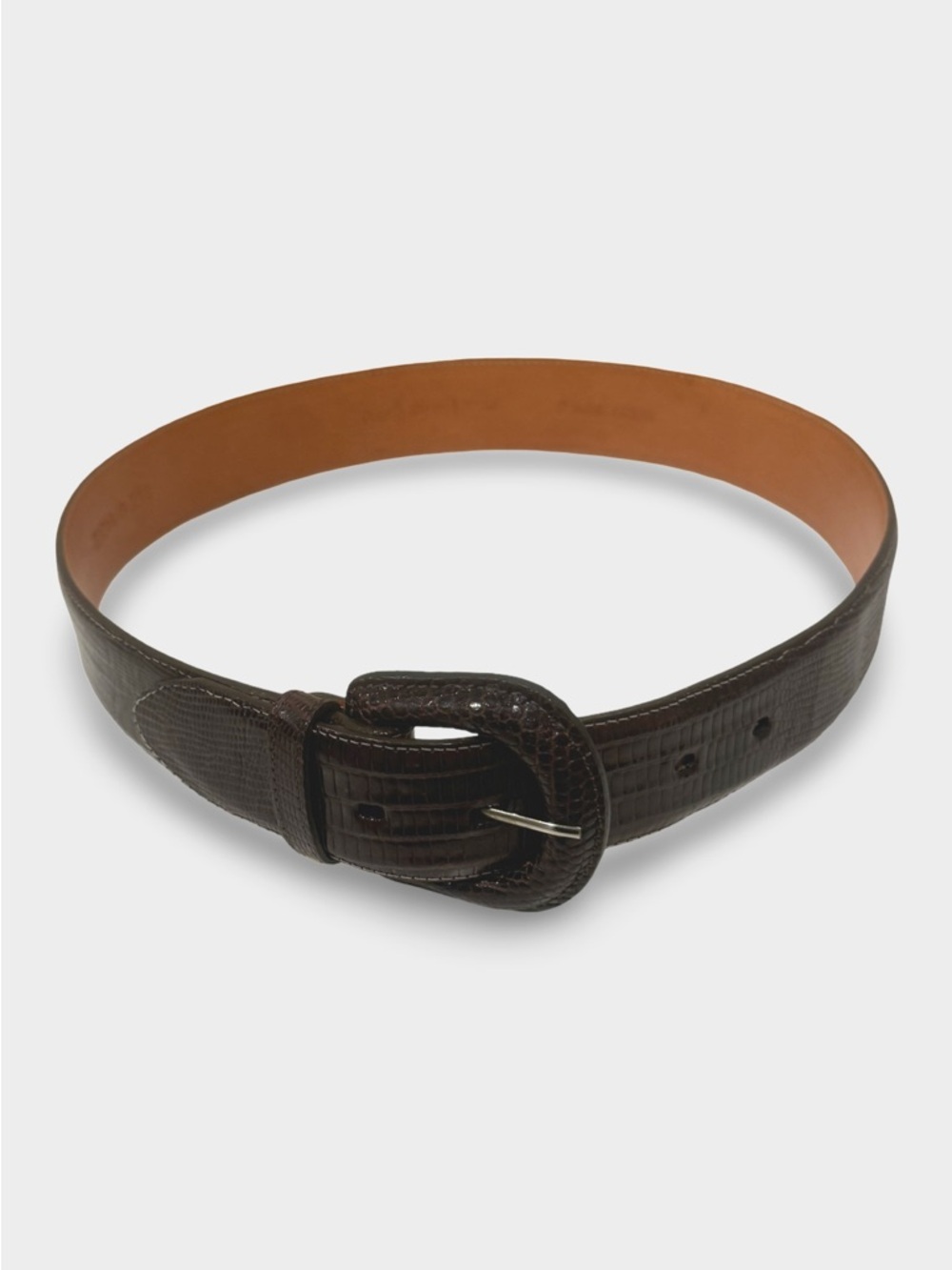 Vintage Polo Ralph Lauren Genuine Lizard Belt